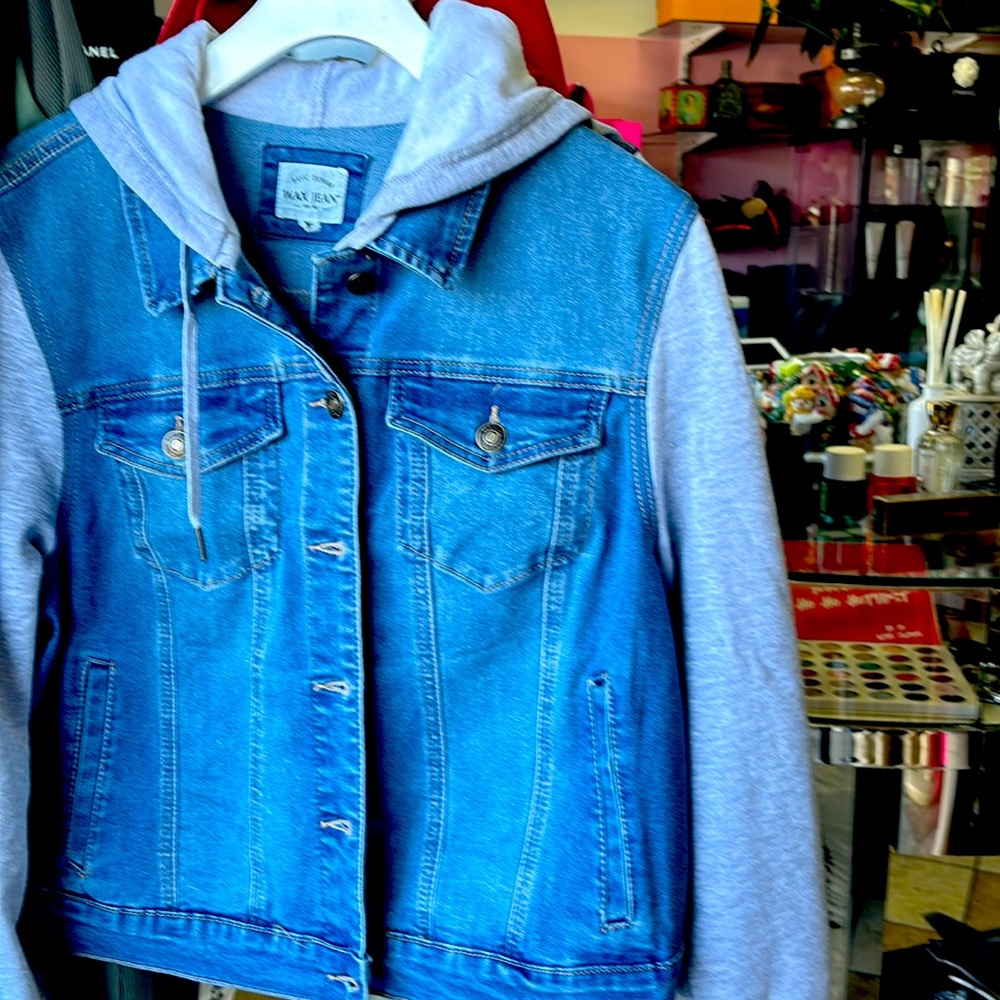 Jacket. Wax jean